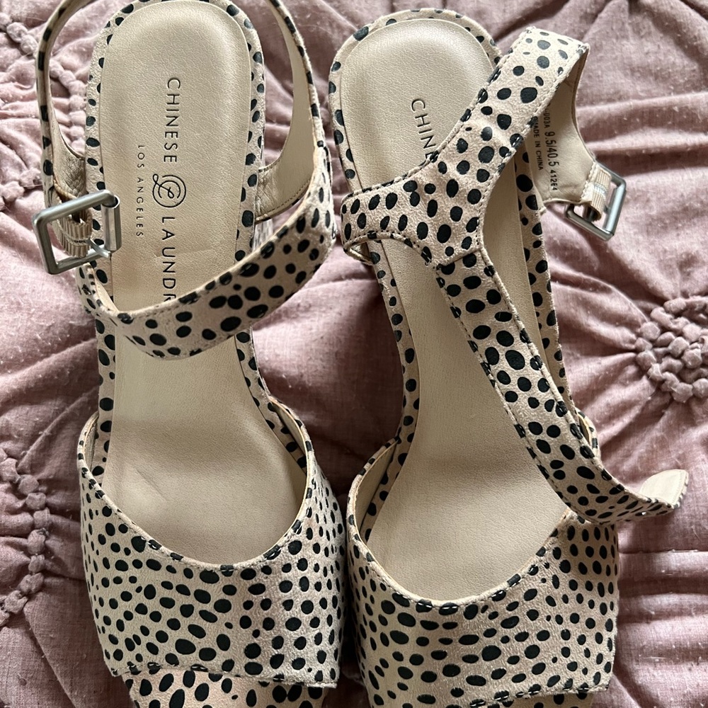 Chinese Laundry Chunky Heel